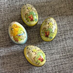 Vintage Easter Egg Decor Set
